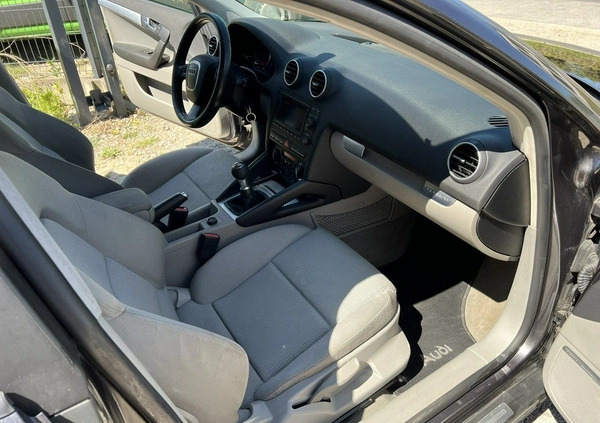 Audi A3 cena 14500 przebieg: 262000, rok produkcji 2006 z Lipsk małe 301